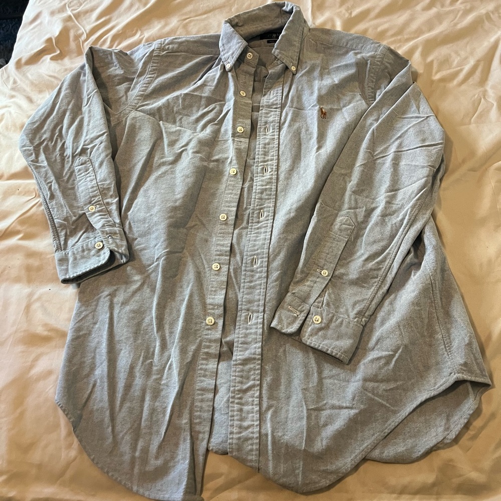 Ralph Lauren small grey button up